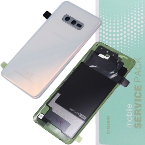 Battery Cover For Samsung S10E G970 Replacement Service Pack Case Genuine White