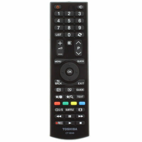 Genuine Toshiba TV Remote CT-8046 For 32D1633DB